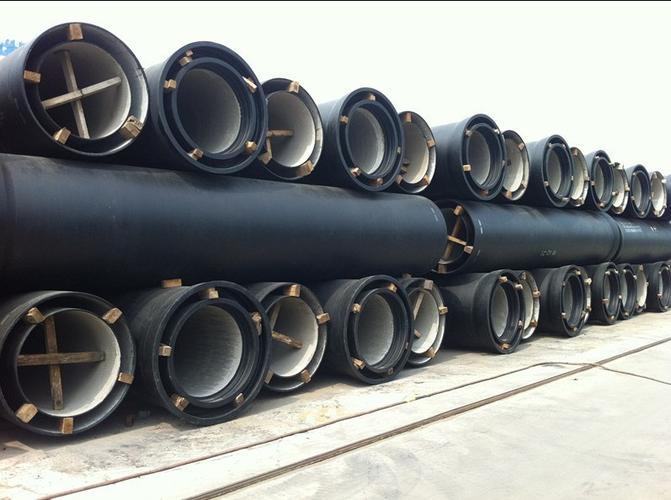 en545/en598等标准生产dn80-dn2600球墨铸铁管,管件25万吨,产品晨口